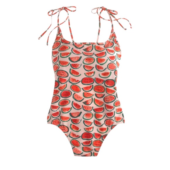 J. Crew Other - J Crew One Piece Watermelon Print Swimsuit Size 8 Style G5640